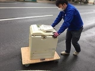 店舗で使用しているプリンターの回収処分